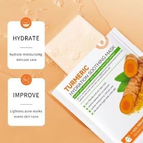 Turmeric Face Mask Hydrating Moisturizing Cleansing Oil-control Facial Care