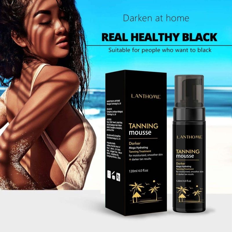 Fake Tan Mousse Gradual Tanning Moisturiser Indoor Self Tanning Lotion