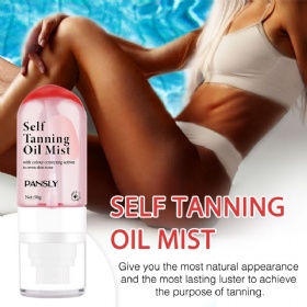 Tan Water OEM At Home Waterproof Sunless Indoor dark Self Dry Tanning Oil Spray