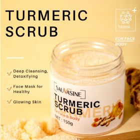 Turmeric Face Body Scrubs Skin Whitening Brightening For Dark Spots